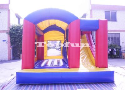 China 16ft Inflatable Jumping Castle , Bounce N Slide Combo Party Rental for sale