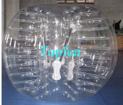 China Custom Inflatable Bumper Ball , PVC / TPU Inflatable Sport Play Body Bumper for sale