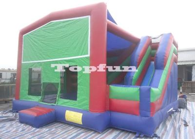China Customize Artworks 20ft DIY Inflatable Jumping Castle With Roof N Slide For Kids for sale