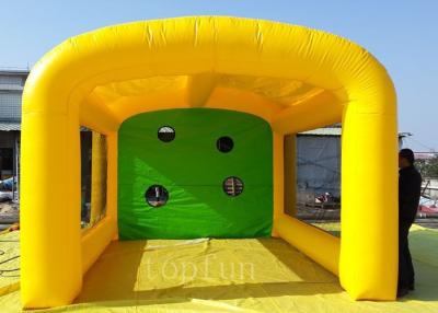 China Entertainment Kids / Adults Inflatable Sports Games PVC Inflatable Football Shooting for sale