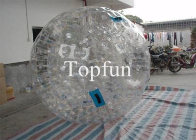 China Bola inflável de Zorb da bola clara gigante com anel da bola do autocarro de dois andares à venda