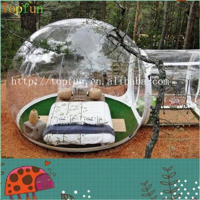 China Transparent Leisure PVC Inflatable Warm House Tent For Couples for sale