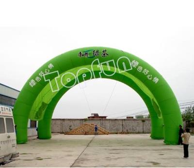 China Events Agriculture Inflatable Arch With 210D Coated PVC Sewn Workmanship for sale