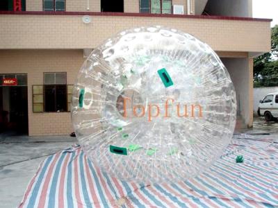 China Transparent Inflatable Toy-Big Soccer Ball With Durable Plato PVC / TPU for sale