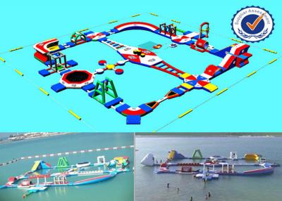 China 2000M2 Water Area Inflatable Water Parks , Amusement Sea Water Sport Games for sale