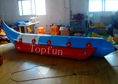 China 0.9mm PVC Tarpaulin Inflatable Fly Fishing Boats banana boat for jet ski for sale