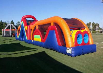 China Inflatable Bouncy Castle Assault Course , Warrior Dash Obstacle Course for sale