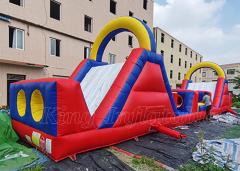 18m Large Inflatable Obstacle Course For Sale