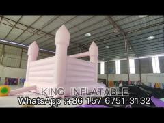 Pink Bouncy Castle Wedding Party Inflatable jumping Bpuncer