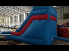 King25 Inflatable Water Slide with Pool