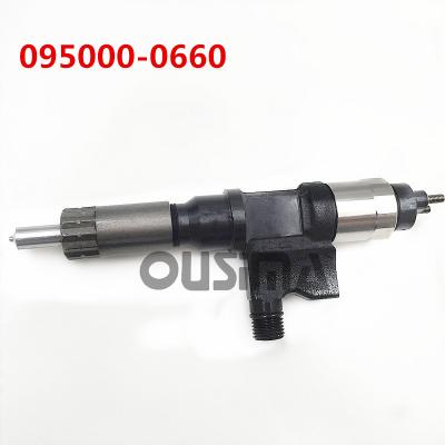 China 095000-0660 0950000660 Common Rail Fuel Injector For Denso Isuzu 4HK1 6HK1 for sale