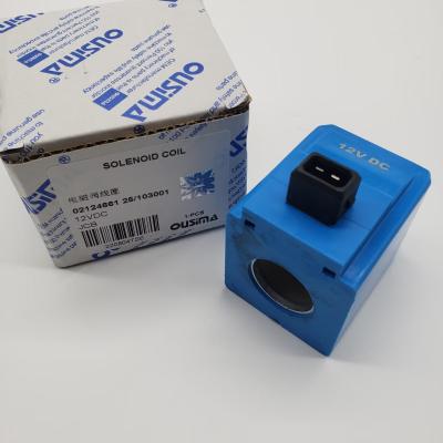 China 02124661 25/103001 Solenoid Valve Coil For Eaton Vickers JCB 3CX 4CX for sale
