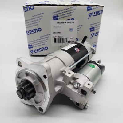 China 272-4774 2724774 Excavator Accessory Starter Motor For  320D C4.2 C6 C6.4 for sale