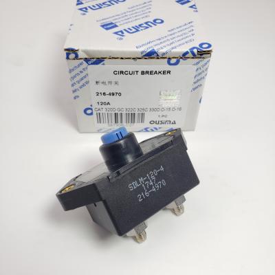 216-4970 2164970 120A Circuit Breaker For CAT 320D GC 324D 330D 336D  C-15 C-16
