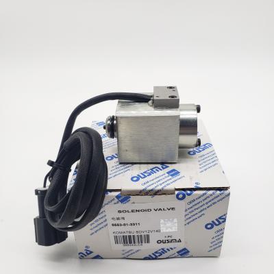 Cina Valvola solenoide 6553-81-3311 per KOMATSU SDV12V140 in vendita