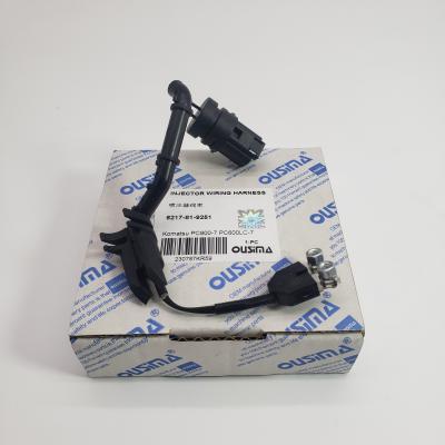 China Arnés de cableado del inyector 6217-81-9251/6217-81-9252 para Komatsu PC800-7 PC600LC-7 en venta