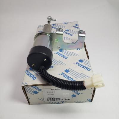 China Elektrische klep 4911834 12V voor delen van graafmachines voor Cummins-motoren Te koop