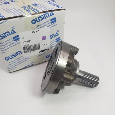 China OUSIMA Nueva bomba de carga de transmisión de excavadora A186674 para el caso 550E 550G 550H 580SK 590 650G 650H 750H en venta