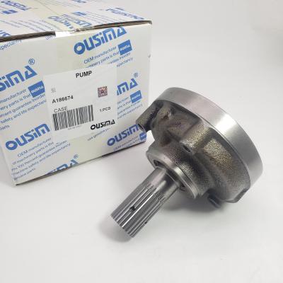 China OUSIMA Nueva bomba de carga de transmisión de excavadora A186674 para el caso 550E 550G 550H 580SK 590 650G 650H 750H en venta