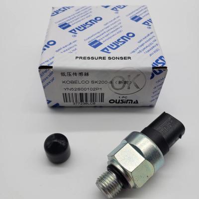 China Kobelco SK200-8 Excavator Sensor , YN52S00102P1 Low Pressure Oil Sensor for sale