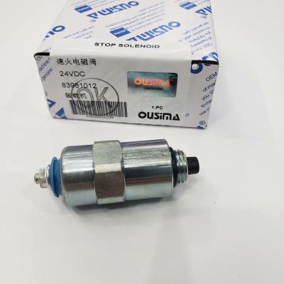 China OUSIMA Fuel Shut Off Solenoid 83981012 Fuel Shut Off Solenoid For Excavator Engine Parts for sale