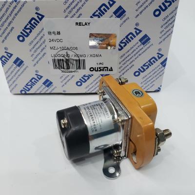 China OUSIMA MZJ-100A 006 24V Solenoid Switch MZJ-100A 006 Contactor Relay For Excavator LIUGONG XCMG XGMA for sale