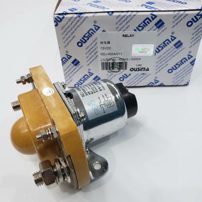 China OUSIMA MZJ-400A 011 12V Solenoid Switch MZJ400A 011 Contactor Relay For Excavator LIUGONG XCMG XGMA for sale