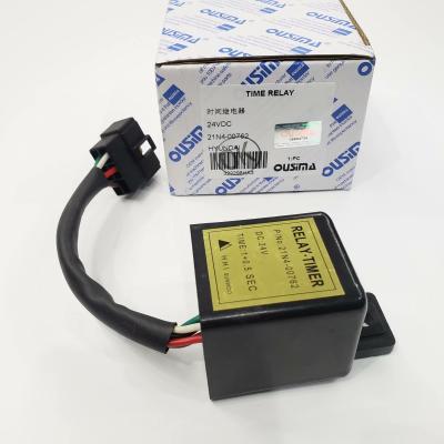 China OUSIMA 21N4-00762 24V Timer Relay For Excavator HYUNDAI R210-7 R220-7 for sale