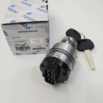 China Electronic Key Ignition Switch 719-10305001 For KATO Excavator for sale