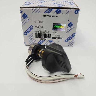 Китай 4482656 Excavator Throttle Motor , Hitachi Excavator Parts  Knob продается