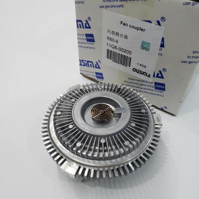 China 11Q6-00200 de Assemblage van de ventilatorkoppeling voor Hyundai r55-7 Graafwerktuig r55-9 r60-9 Te koop