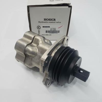 중국 297-0589 굴삭기  320D 용 전기 굴삭기 파일럿 밸브 판매용