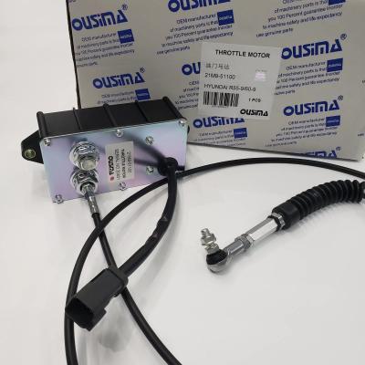 China 21M9-51100 Excavator Throttle Motor For Hyundai R55-9 R60-9 for sale