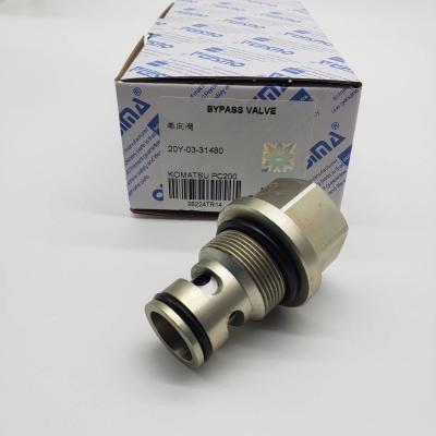 中国 OUSIMAの掘削機の部品20Y-03-31480弁のアッセンブリ適合の掘削機小松PC200 販売のため
