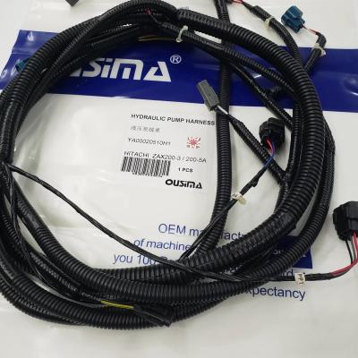 Chine Excavatrice de pompe hydraulique Wiring Harness YA00020510H1 pour ZAX200-3 ZAX200-5A à vendre