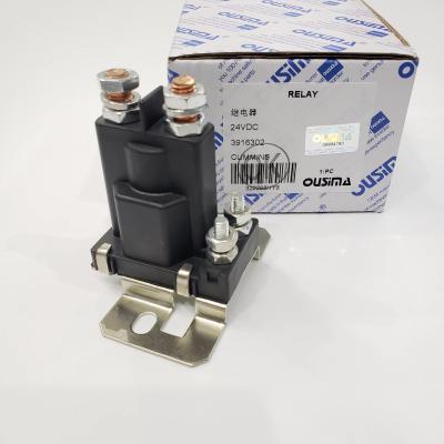 China Diesel Engine Starter Magnetic Switch 3916301 3916302 For Cummins Excavator for sale