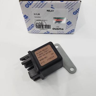 China YANMAR Glow Plug Timer Relay 12V 119650-77911 Fit Excavator Engine for sale