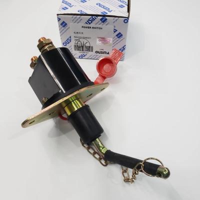 China OUSIMA 6EK001559001 Hitachi Solenoid Valve Battery Master Switch For Excavator for sale