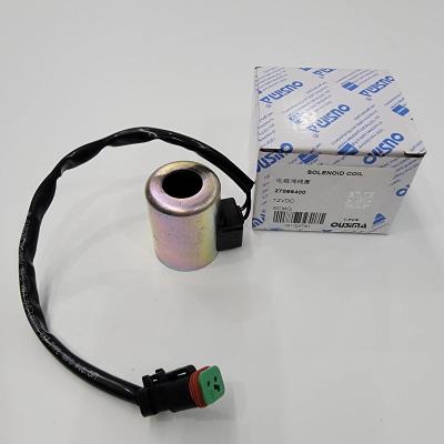 China 27866400 Solenoid Valve Coil 12v , XCMG Hydraulic Valve Coil for sale