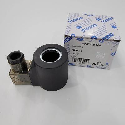China OUSIMA 60256011 Solenoid Valve Coil 24vdc For Excavator SANY for sale