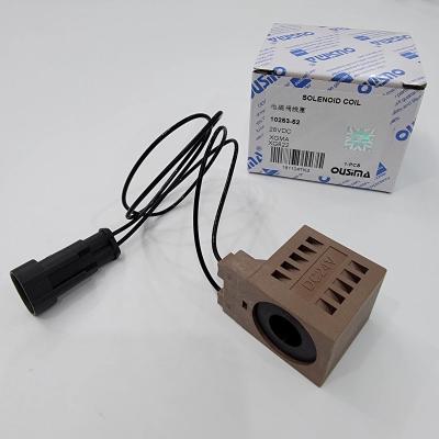 China XGMA XG822 Solenoid Valve Coil , 10253-52 Dc Solenoid Coil 28V for sale