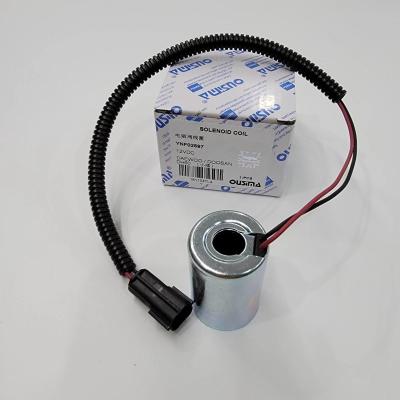 China Bobina de la válvula electromagnética de YNF02597 12V para Daewoo DH60-5 DH60-7 en venta