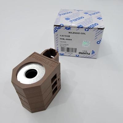 China XKBL-00004 Solenoid Valve Coil Hyundai Excavator R110-7A R140LC-7A for sale