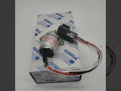 Solenoide de parada 119233-77932 1503ES-12S5SUC12S Para motores da série Yanmar 4TNE84