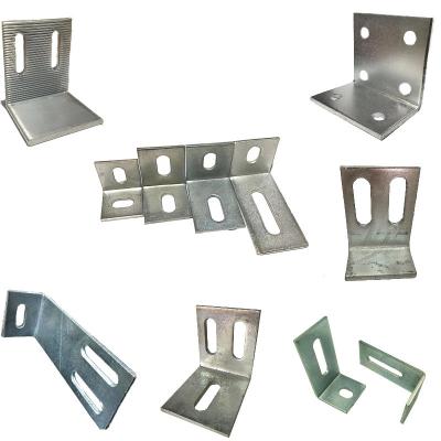 China OEM ODM Custom Metal Bracket Aço inoxidável Alumínio L Support Wall Mount U Bracket à venda