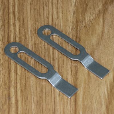 China Ra0.8 Bracket de metal personalizado em forma de U Bracket de pinça de tubo de sela à venda