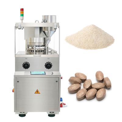 China Different Shape Size Drug Pill Rotary Tablet Press Machine Stainless Steel for sale