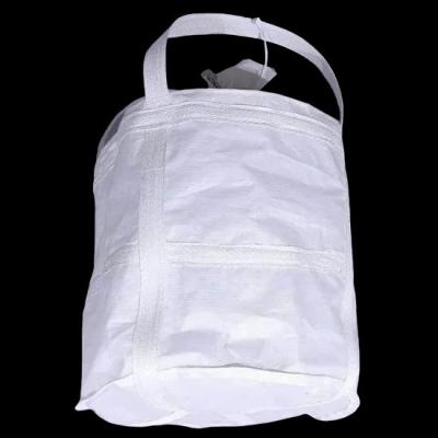 China o grande polipropileno 2000kgs tecido despede a superfície de revestimento branca do ODM do saco grande à venda
