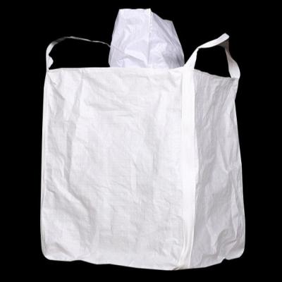 China 1ton Foldable Polypropylene Bulk Bags Spout for sale