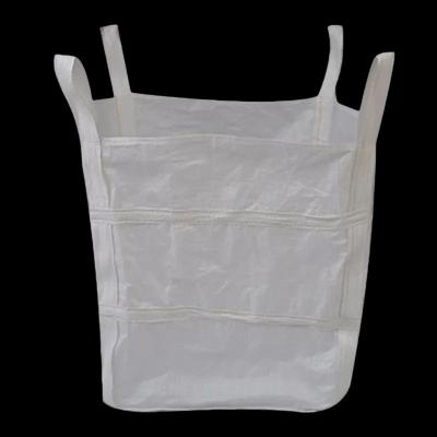 China Sand Woven Polypropylene Bulk Bags UV Stabilization 500kg To 3000kg Flat bottom for sale